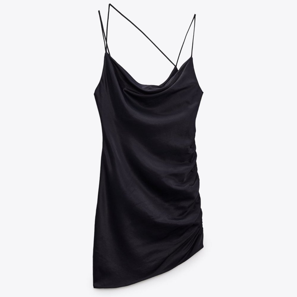 Zara Navy Blue Mini Dress